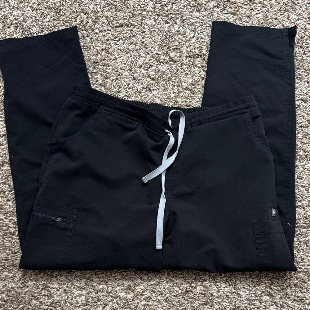 Black Scrub Pants
